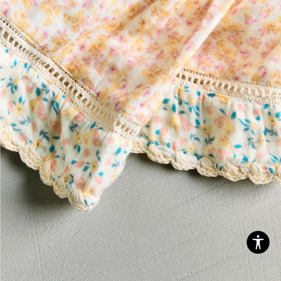 SEA NY X Zara Patchwork Cotton Dress Girls Blush/Yellow/ Blue NWT Size 13-14 - Picture 3 of 7